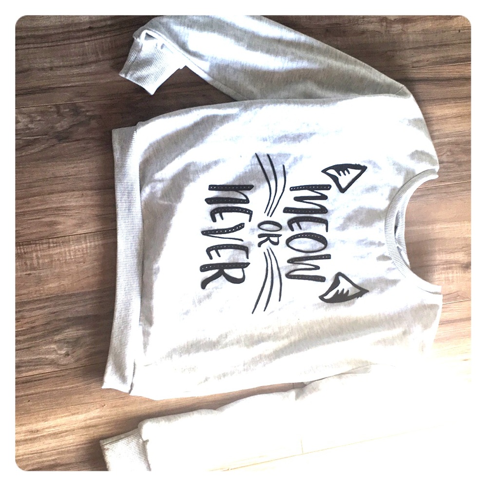 Meow or never sweater